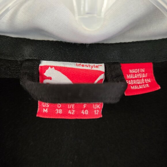 PUMA Lightweight Black and White Jacket in Medium - Picture 3 of 3